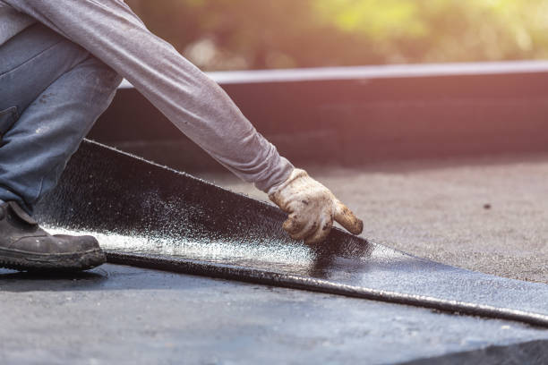 Professional Basement Waterproofing technician working in West Newton, IN